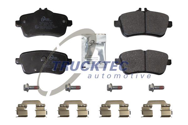 TRUCKTEC AUTOMOTIVE Комплект тормозных колодок, дисковый тормоз 02.35.496